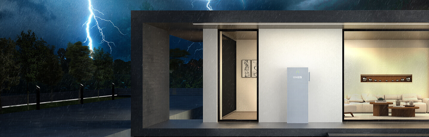 WHES home battery storage for solar energy independence